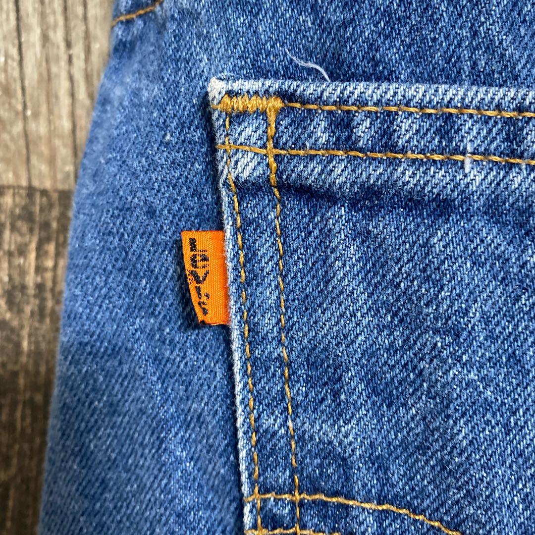 リーバイス USA製 80s ヴィンテージ オレンジ タグ 38 パンツ 古着