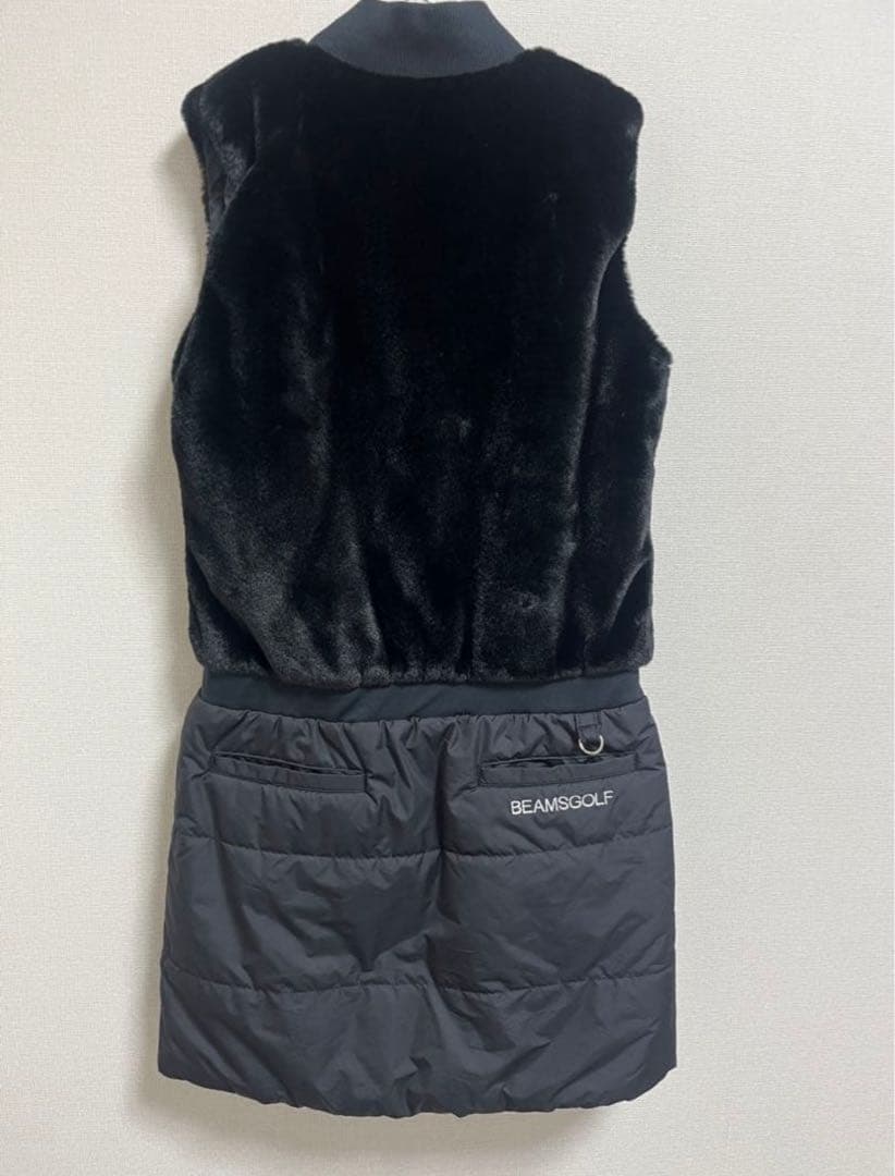 BEAMS GOLF ベストワンピース ブラック