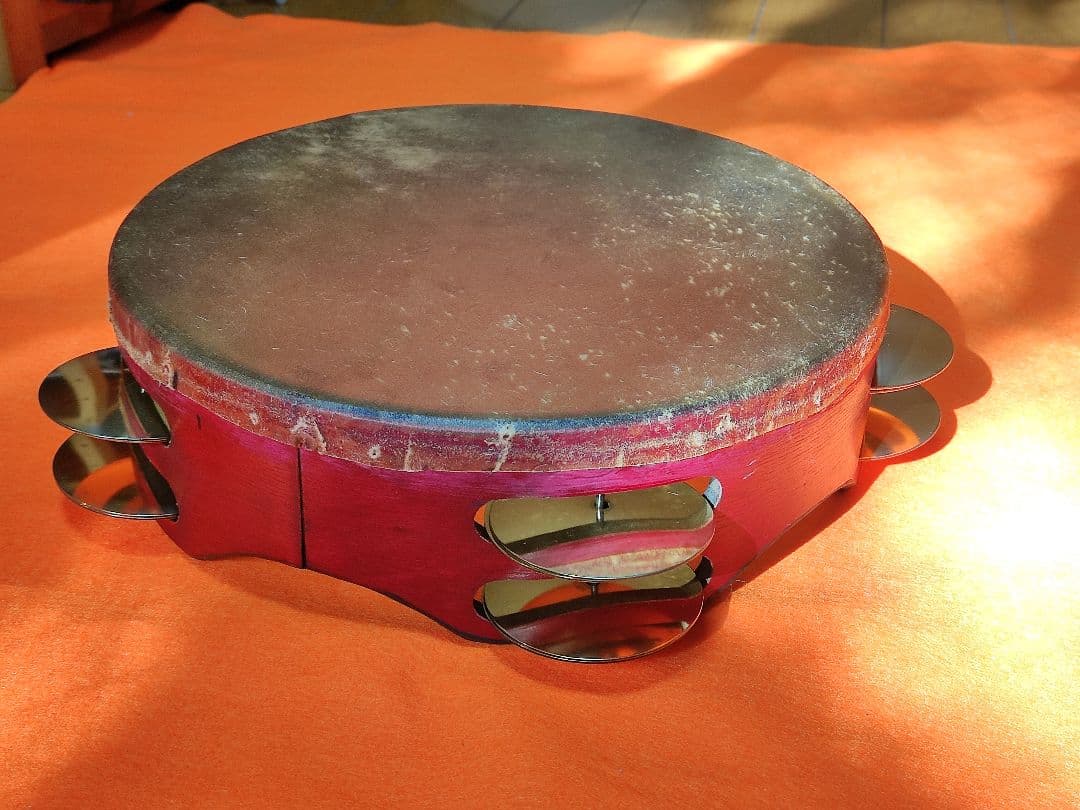 ☆REMO　アラブタンバリン　レク　本皮ヘッド☆