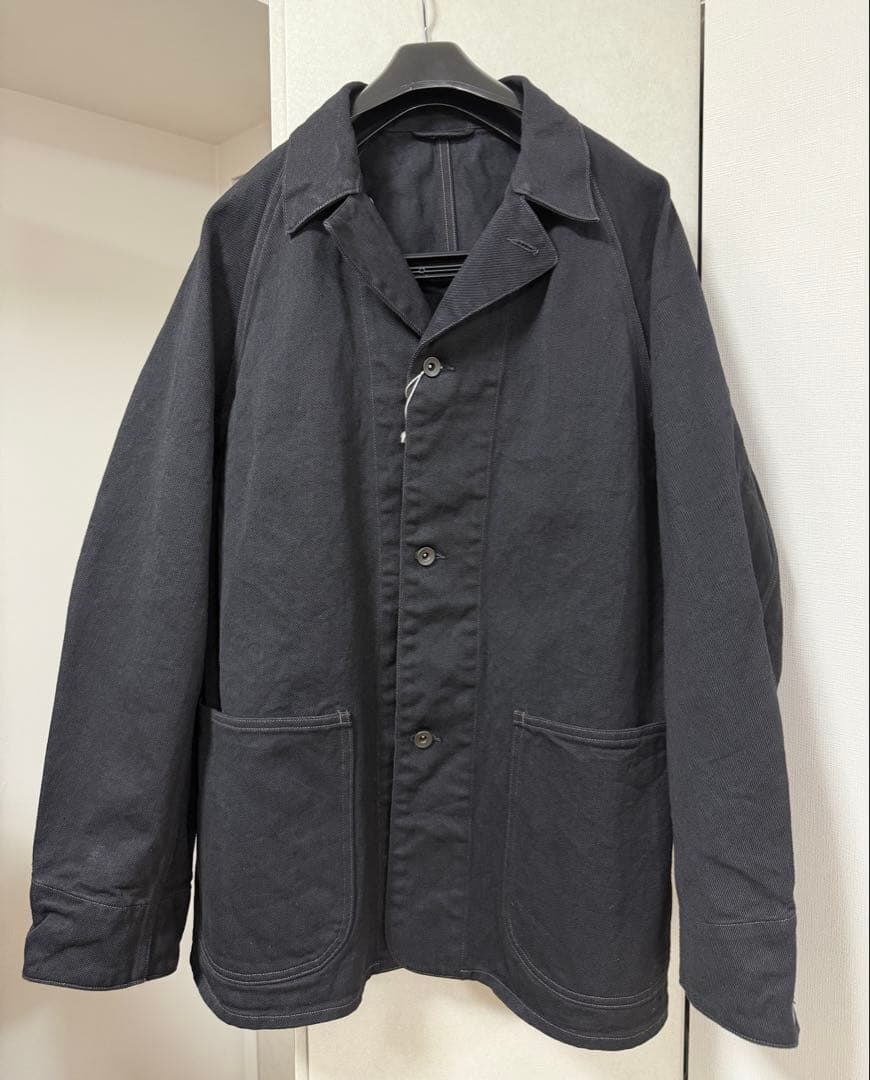 【本日限定価格】26SS BLACK DENIM WORK JACKET 2
