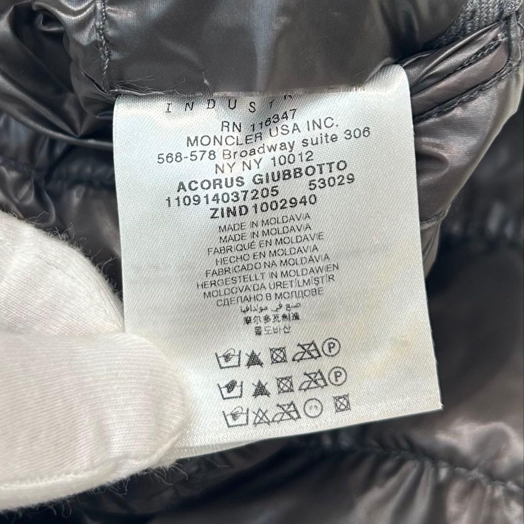 モンクレール ACRUS アコルス ライト ダウン ジャケット 軽量 ロゴ 3