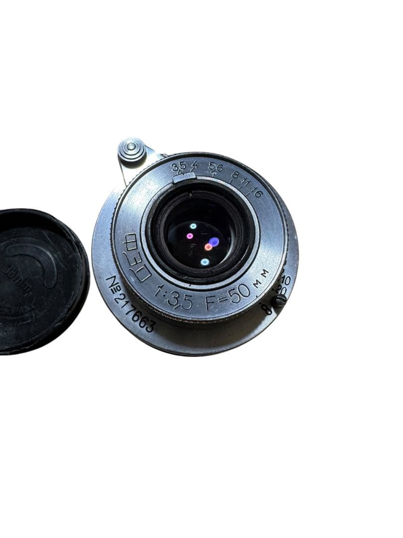 レンズ フェド FED 50mm F3.5 Lマウント 沈胴式