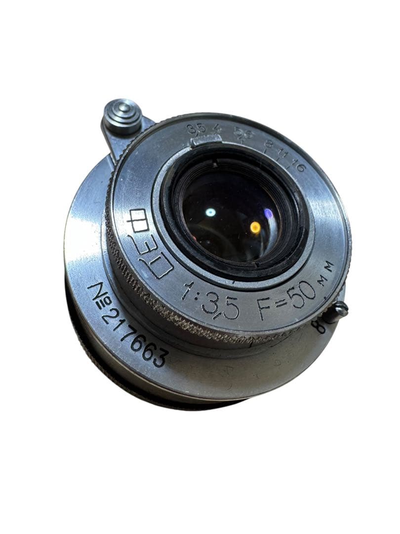 レンズ フェド FED 50mm F3.5 Lマウント 沈胴式