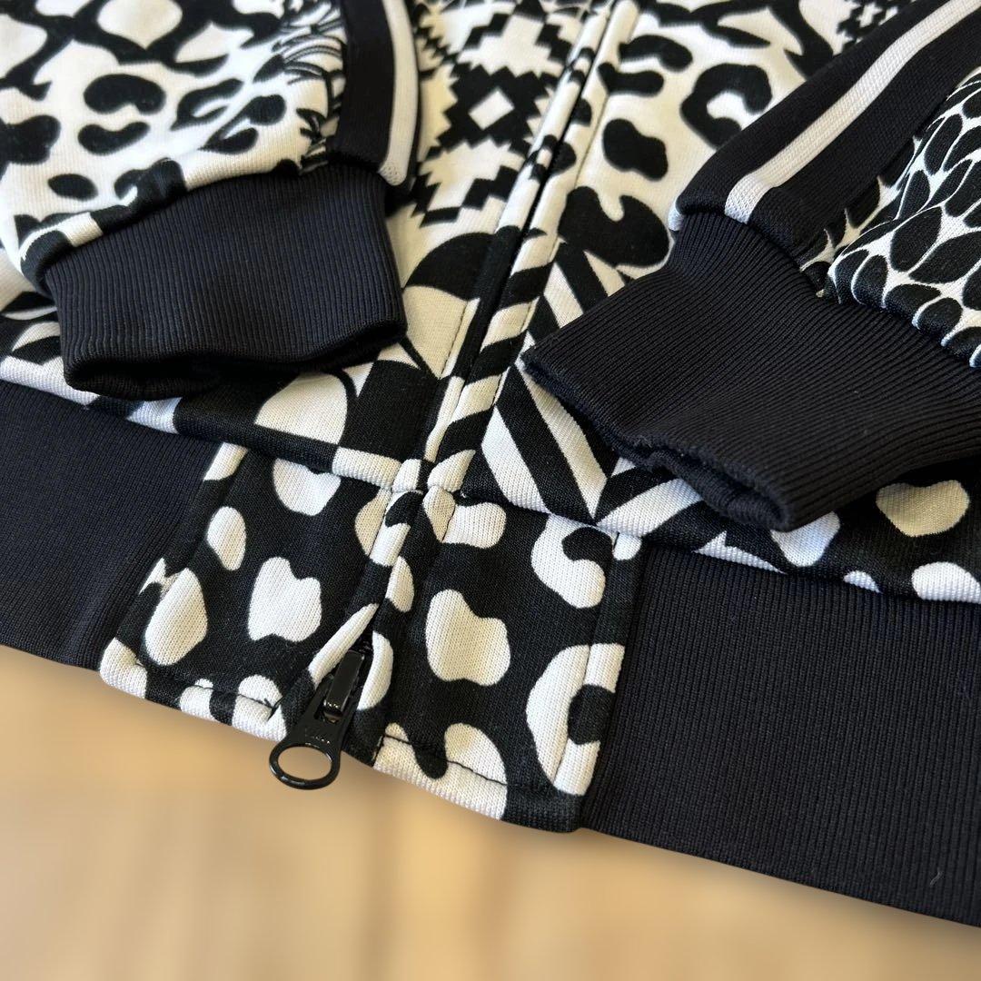 パーリーゲイツ 幾何学柄ブルゾン レディース