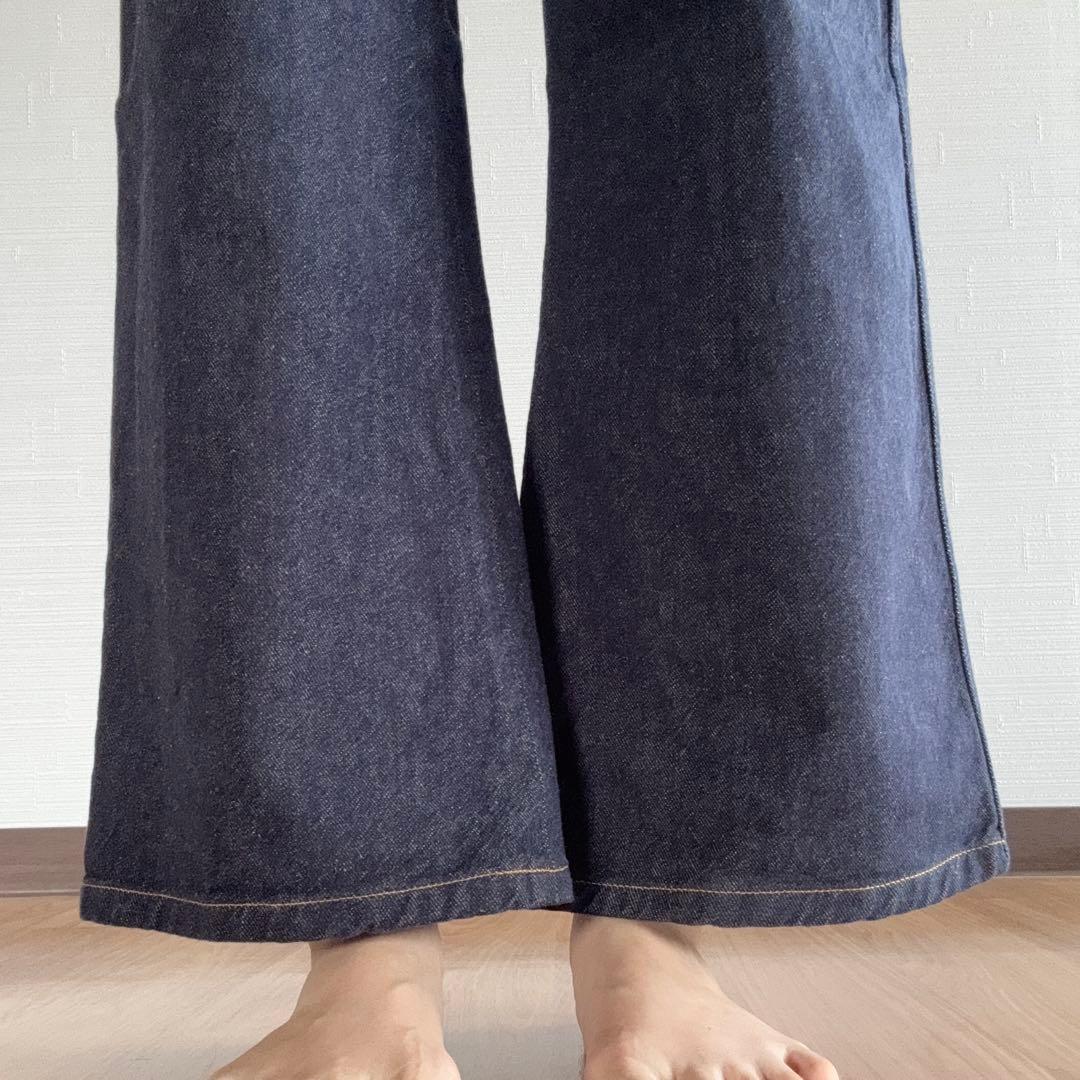 【8/11までの出品】【お直し済】Cygne デニムサロペット Sand 0T