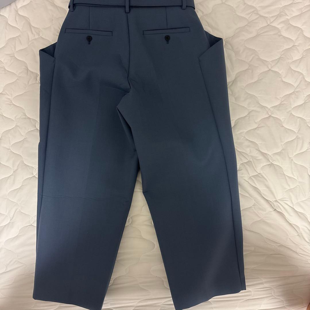 25SS Sacai Suiting Bonding Pants グレー2