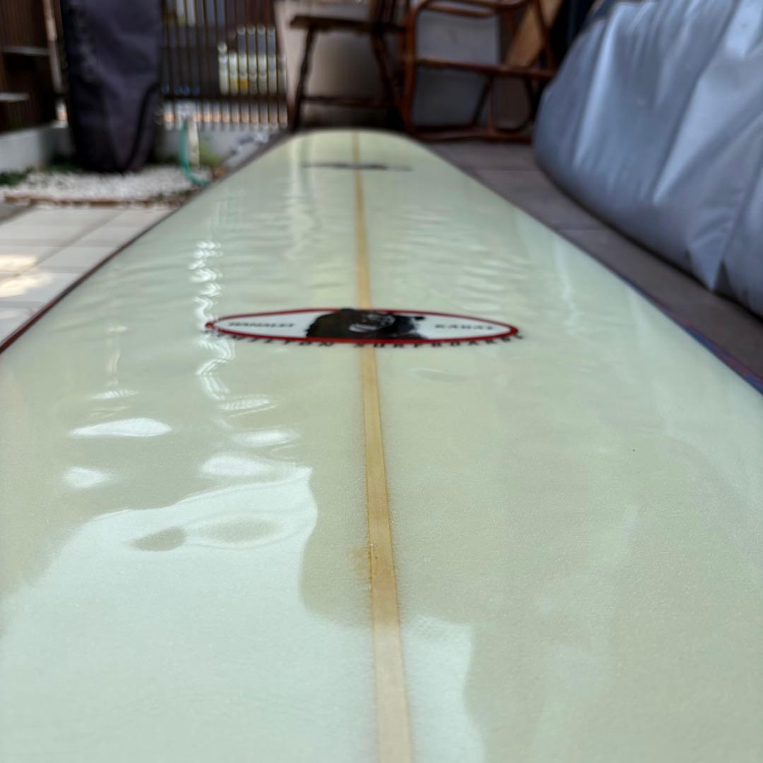 Bill Hamilton ロングボード 9'3” ハンドシェイプ サイン入り - メルカリ