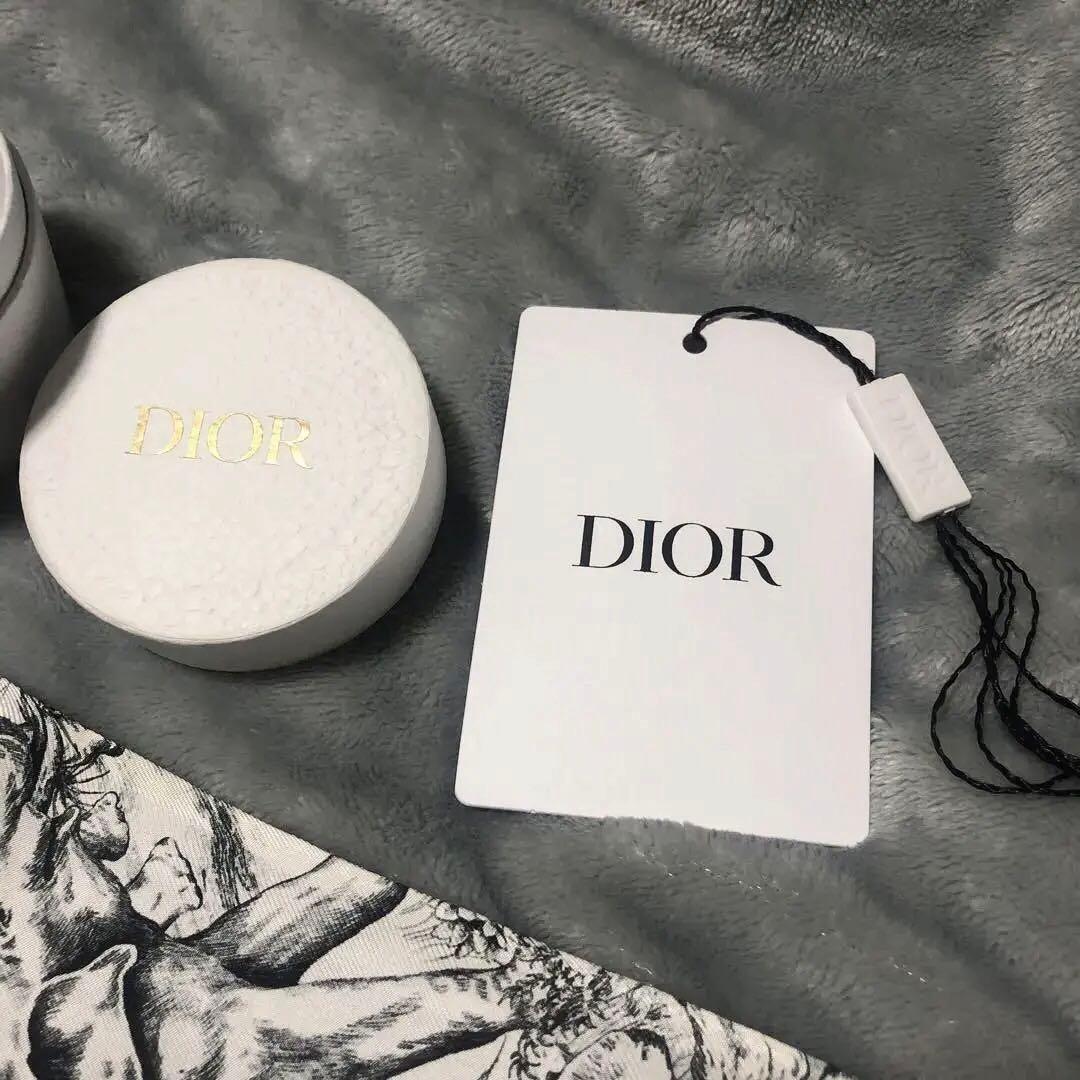 値下げ◎　Dior　ディオール　スカーフ　ミッツァ　白　黒