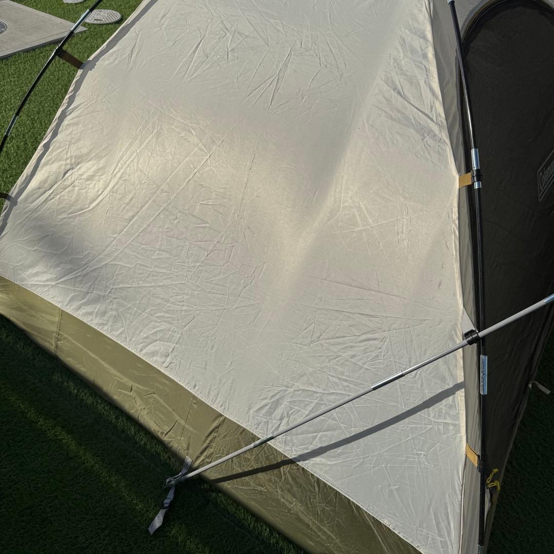 ④コールマン ツーリングドームLX オリーブ グリーン　テント