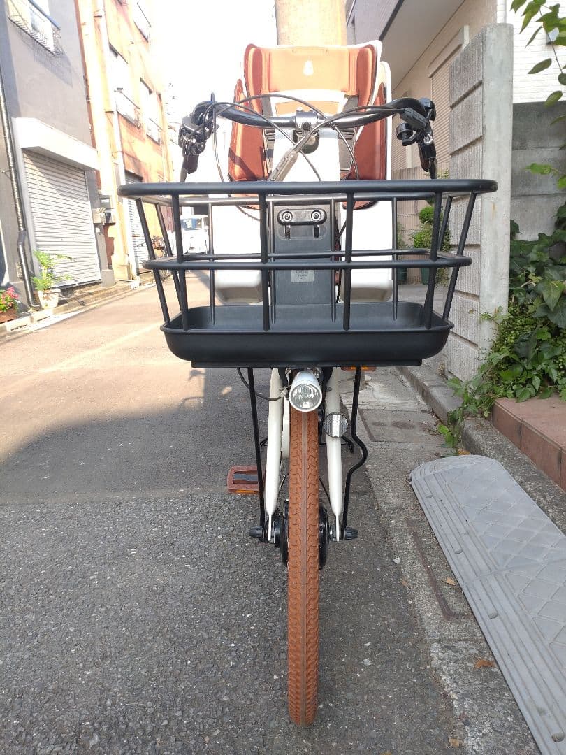 配送可★直接引渡可★カスタム【現行型ビッケグリ】電動アシスト自転車★３人乗子供乗