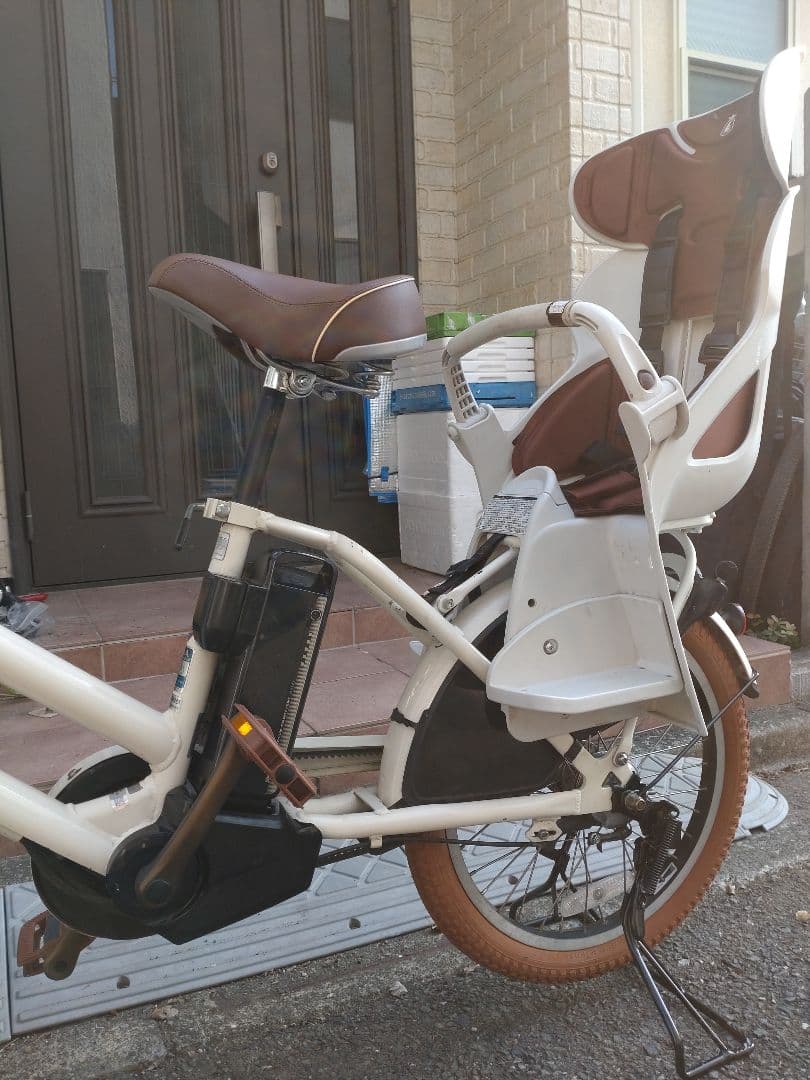 配送可★直接引渡可★カスタム【現行型ビッケグリ】電動アシスト自転車★３人乗子供乗