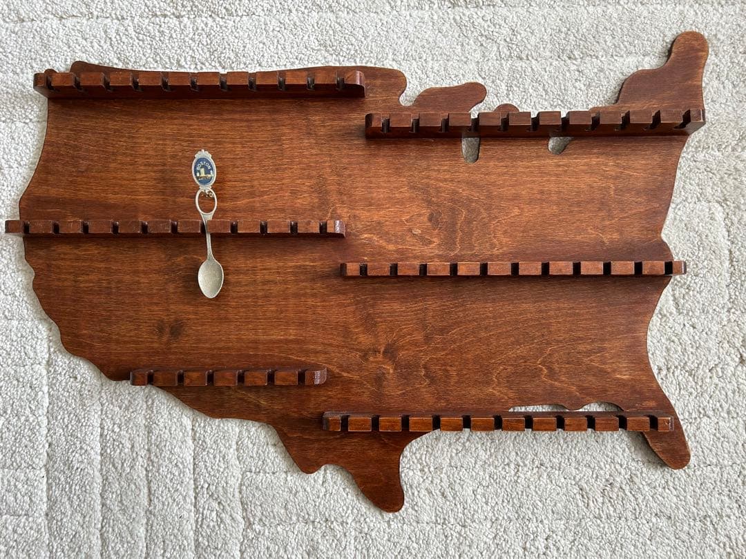 お値下げ断行！ 木製スプーンラック ３点