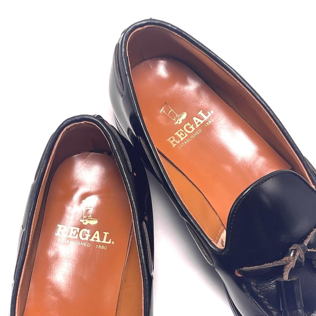 師走セール REGAL リーガル 本革 タッセル ローファー ドレスシューズ