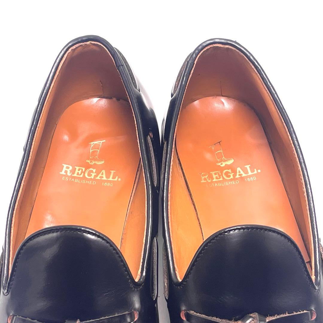 師走セール REGAL リーガル 本革 タッセル ローファー ドレスシューズ