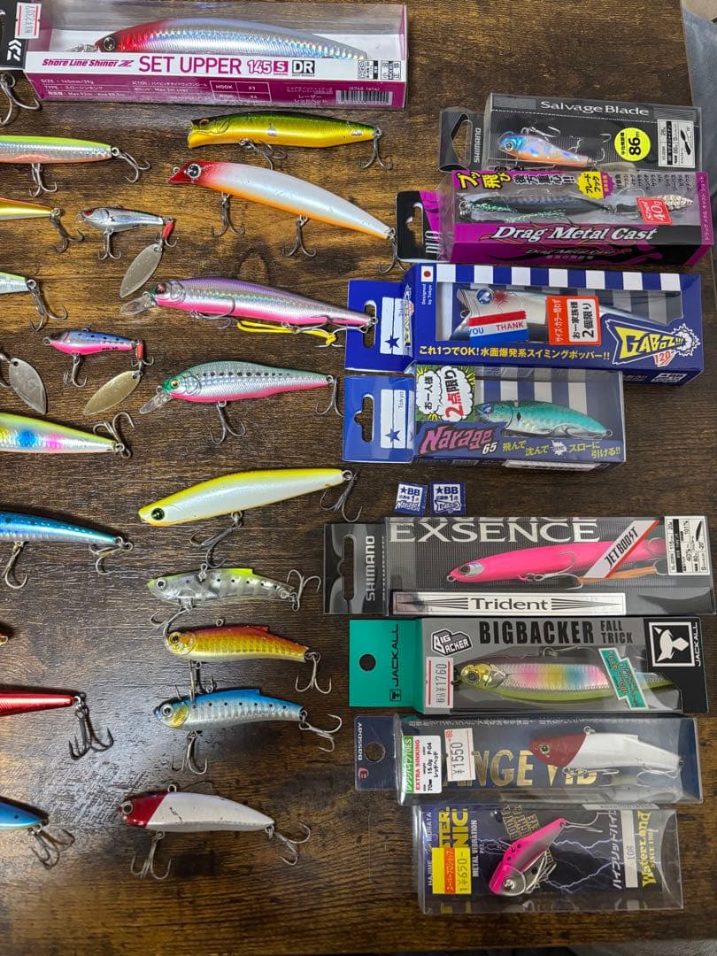シーバスルアーセット　まとめ売り　42個