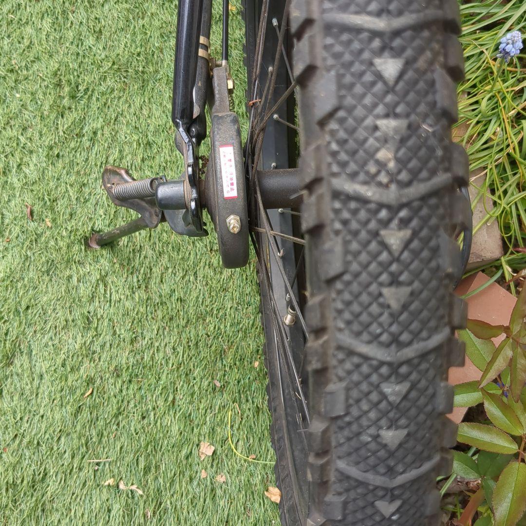 ★中古★ 20インチ 外装6段変速オートライト　付属時計バンド有　キックボード付