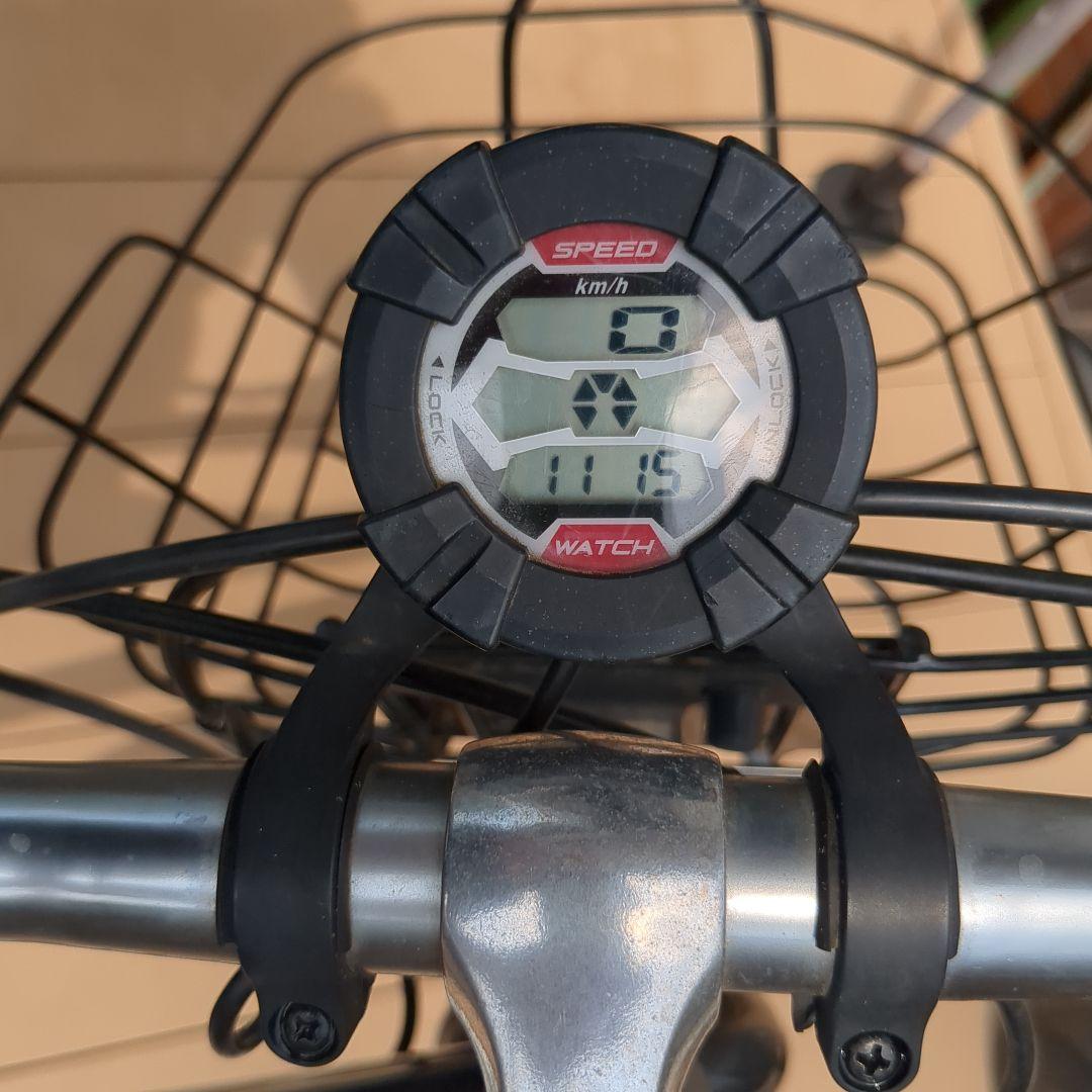 ★中古★ 20インチ 外装6段変速オートライト　付属時計バンド有　キックボード付