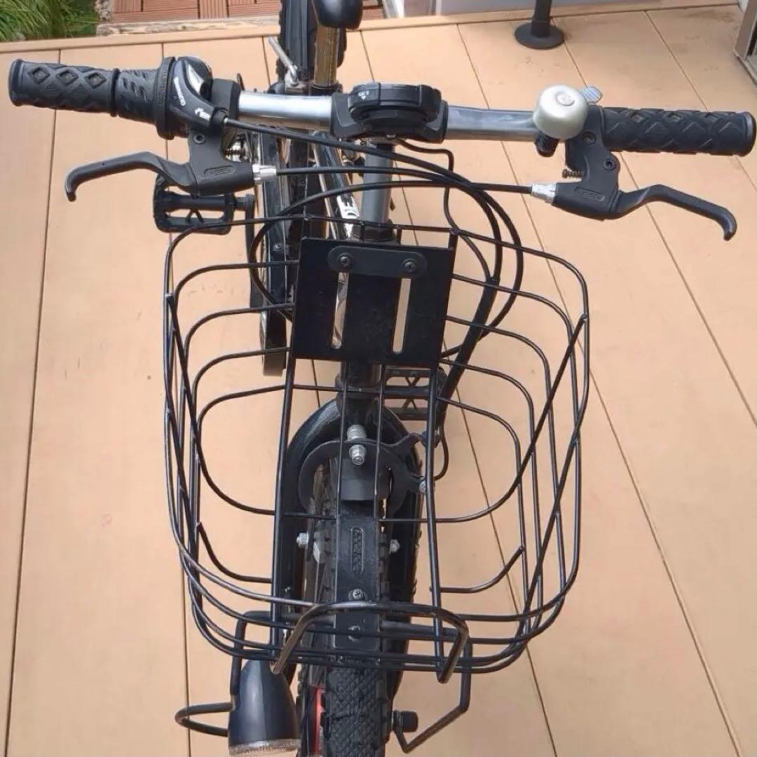 ★中古★ 20インチ 外装6段変速オートライト　付属時計バンド有　キックボード付