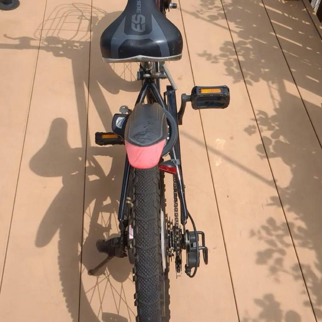 ★中古★ 20インチ 外装6段変速オートライト　付属時計バンド有　キックボード付