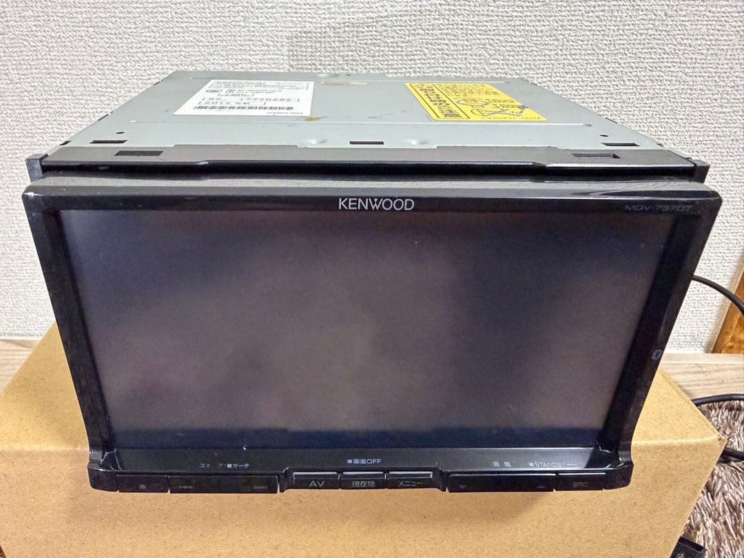 ケンウッドナビゲーションシステム MDV-737DT 2011年地図