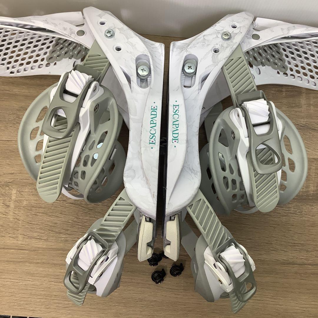 046BURTONバートンESCAPADEスノーボードビンディングバインディング