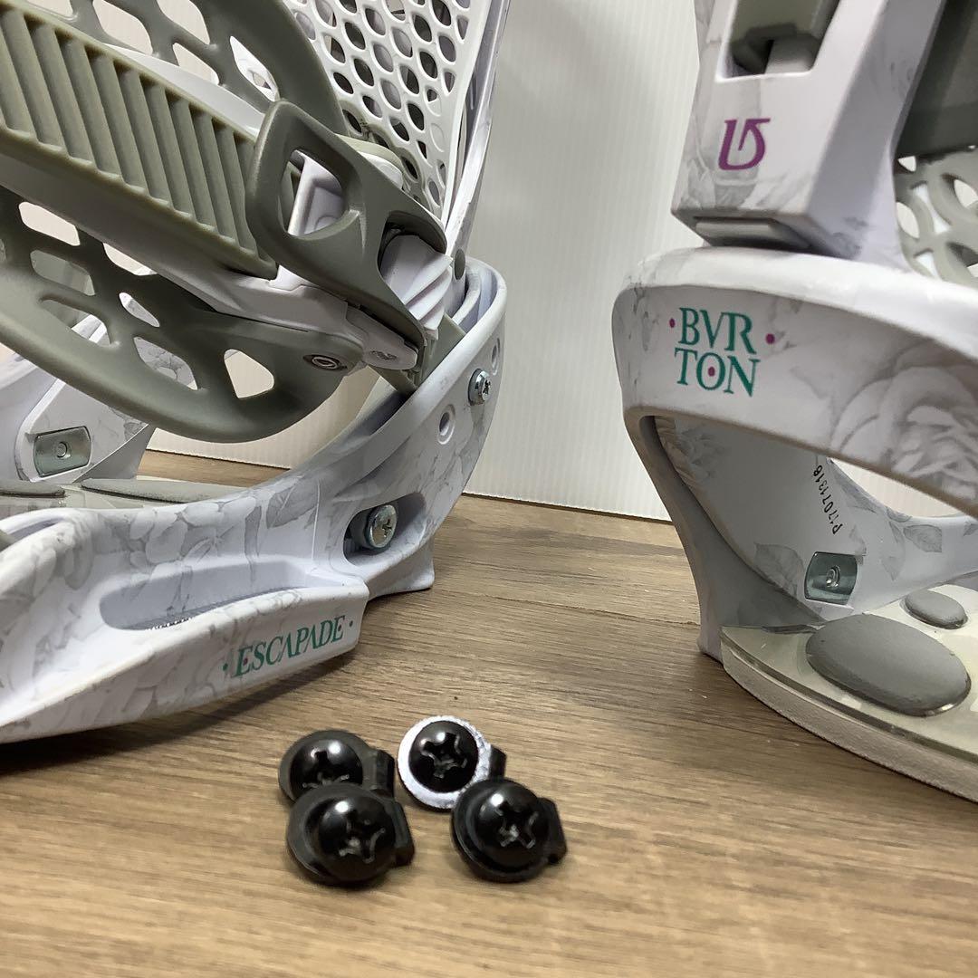 046BURTONバートンESCAPADEスノーボードビンディングバインディング