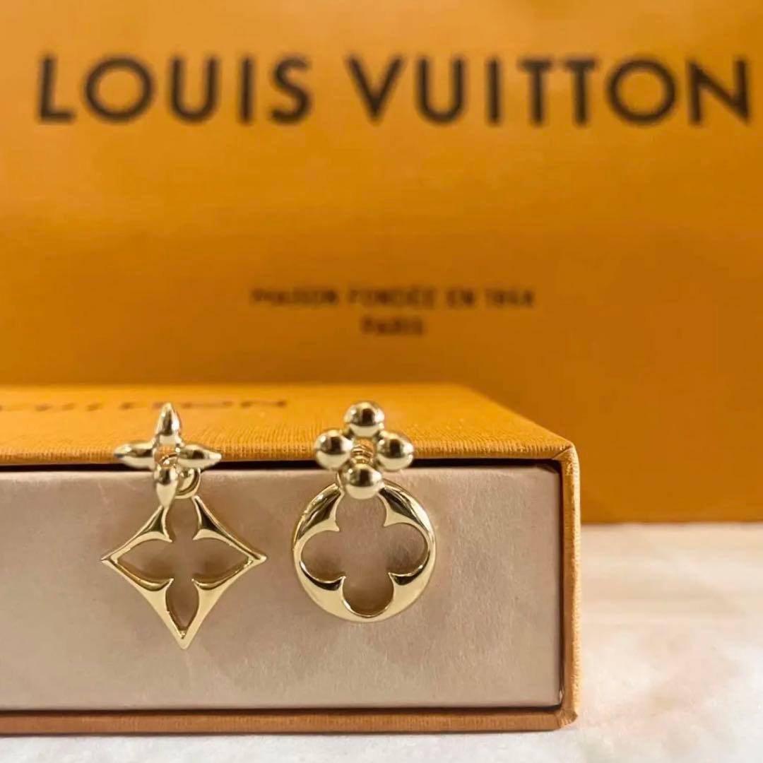 正規品未使用】ルイヴィトン フラワーグラム ピアス - メルカリ