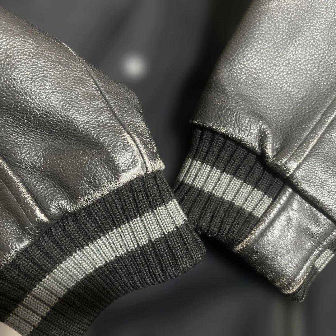 S*a様 NIKE ナイキ FCRB BRISTOLコラボ 袖レザー スタジャン