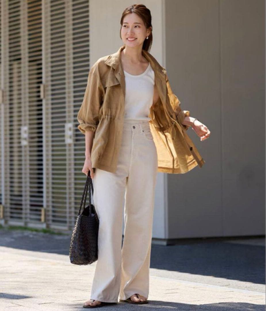 【極美品】FRAMeWORKラミースタンドブルゾン2025SS