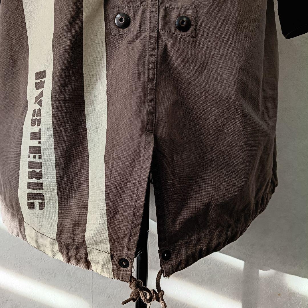 ヒステリックグラマー　フィッシュテール ミリタリーモッズコート