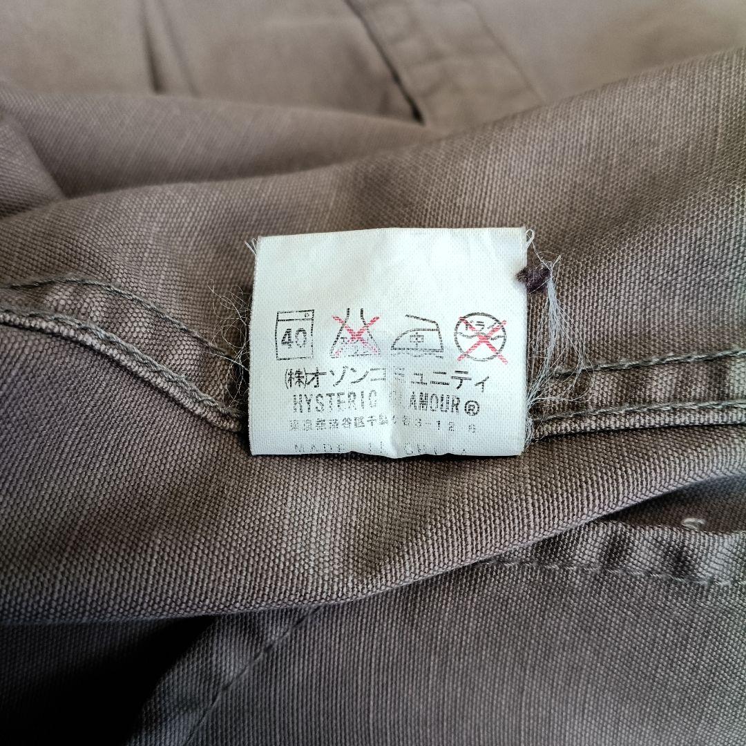 ヒステリックグラマー　フィッシュテール ミリタリーモッズコート