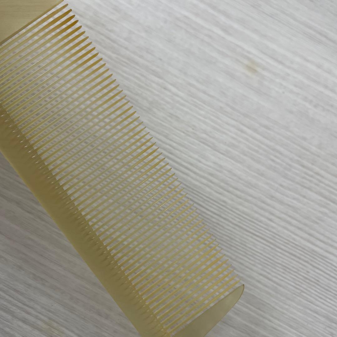 【新品・未使用】　本水牛　中荒　16目　ブロース　刈り上げ　マルヤ　手付き　理容