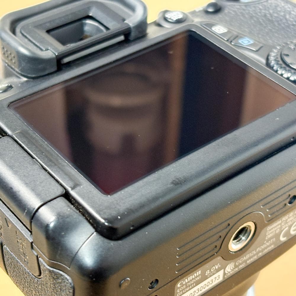 Canon EOS70D レンズセット 背面液晶ムラ有り　シャッター10272回