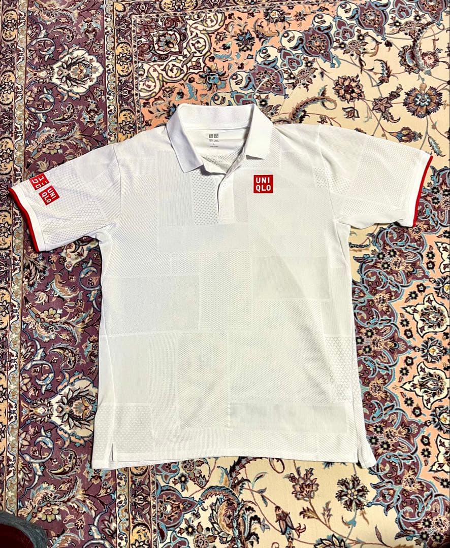 ユニクロロゴ入りテニス ￼ 3着セット サイズL 錦織 フェデラーの着用モデル