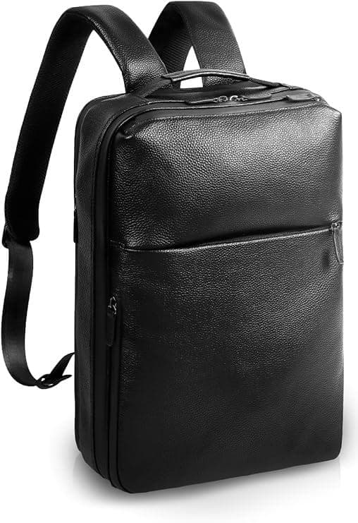 新品 LS LASIEM ビジネスリュック メンズ 本革 撥水 大容量