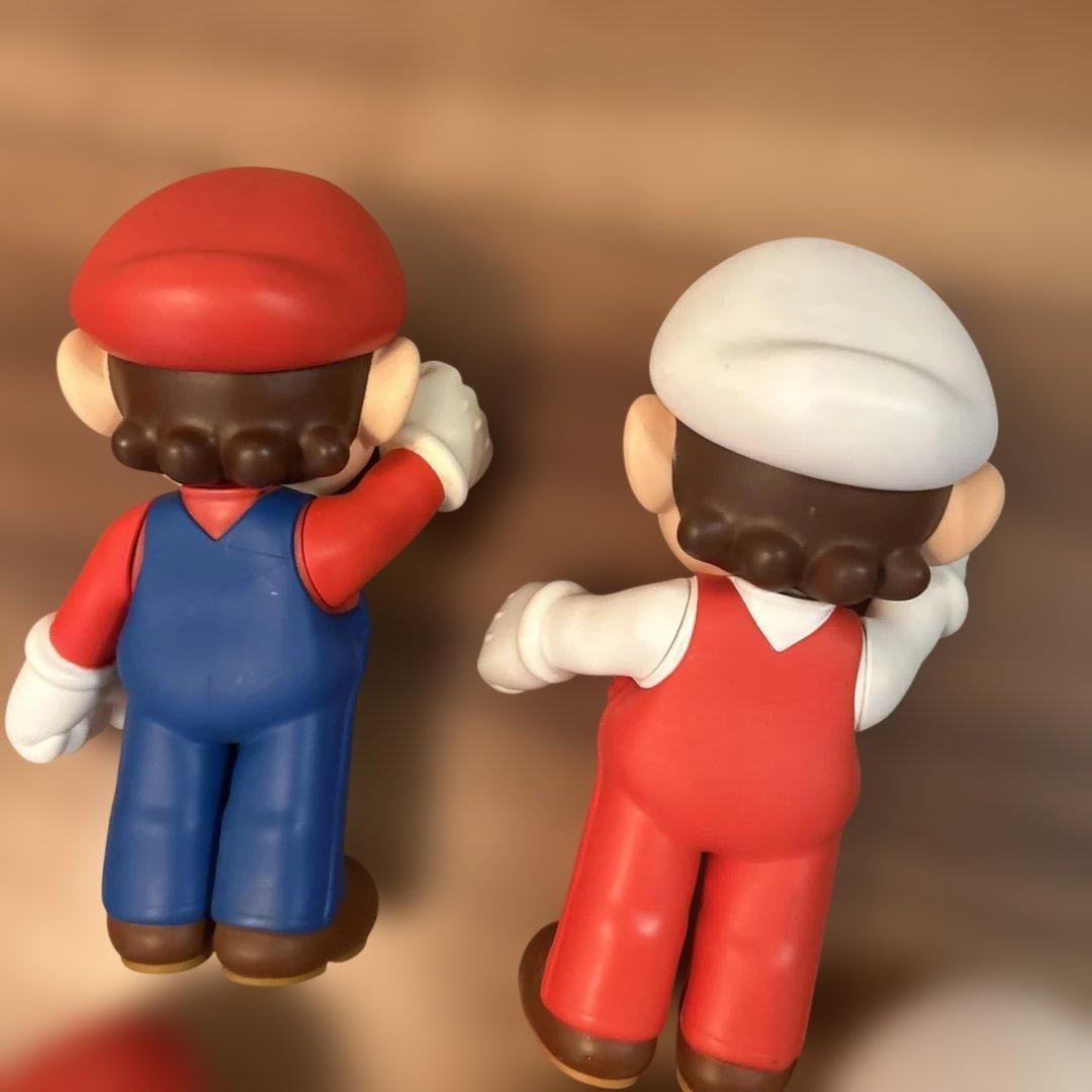 スーパーマリオ　ソフビフィギュア