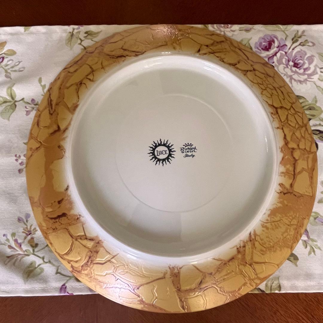 希少品】新品 リチャードジノリ☆イタリアワインLUCE☆コラボ ラージ