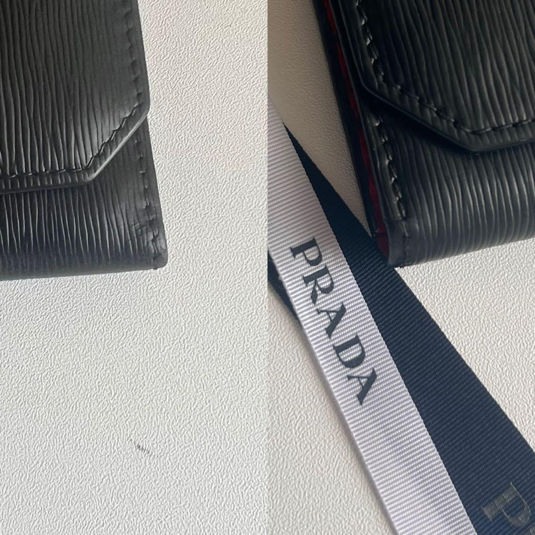 377 美品 PRADA プラダ キーケース