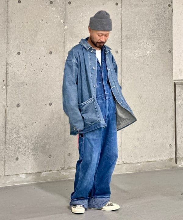ジャケット・アウター BEAMS JAPAN XL monster denim coverall