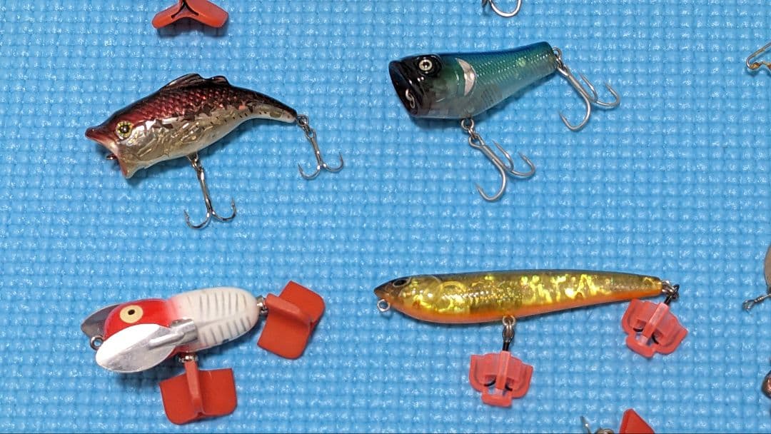 ☆美品【ハードルアー 全40点以上】バス釣りタックルケースおまけ