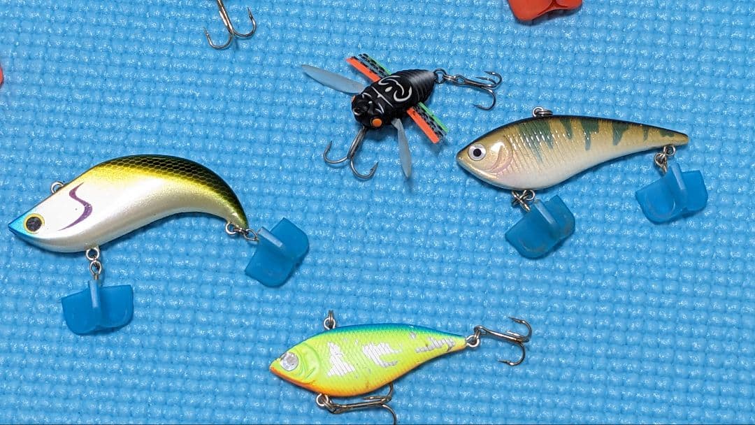 ☆美品【ハードルアー 全40点以上】バス釣りタックルケースおまけ