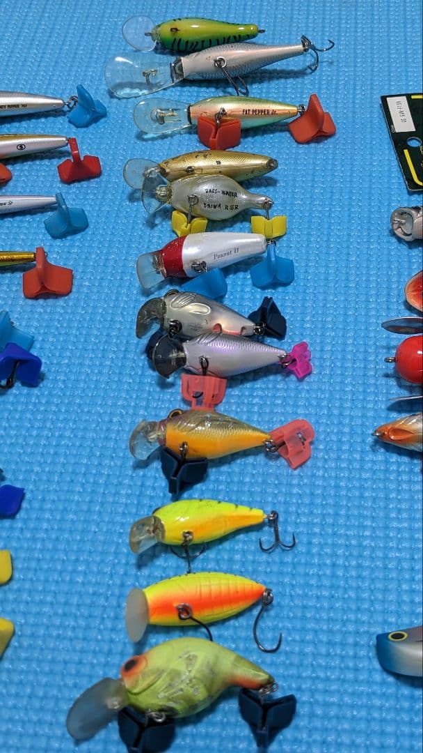 ☆美品【ハードルアー 全40点以上】バス釣りタックルケースおまけ