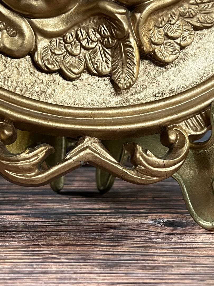 天使　オブジェ　置物　エンジェル　真鍮