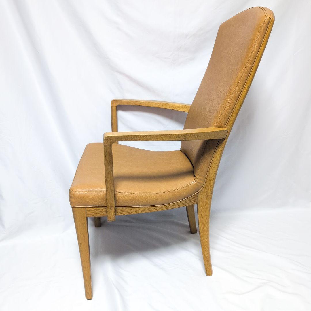 カリモク　ハイバックアームチェア　CT7800 合皮　２脚セット