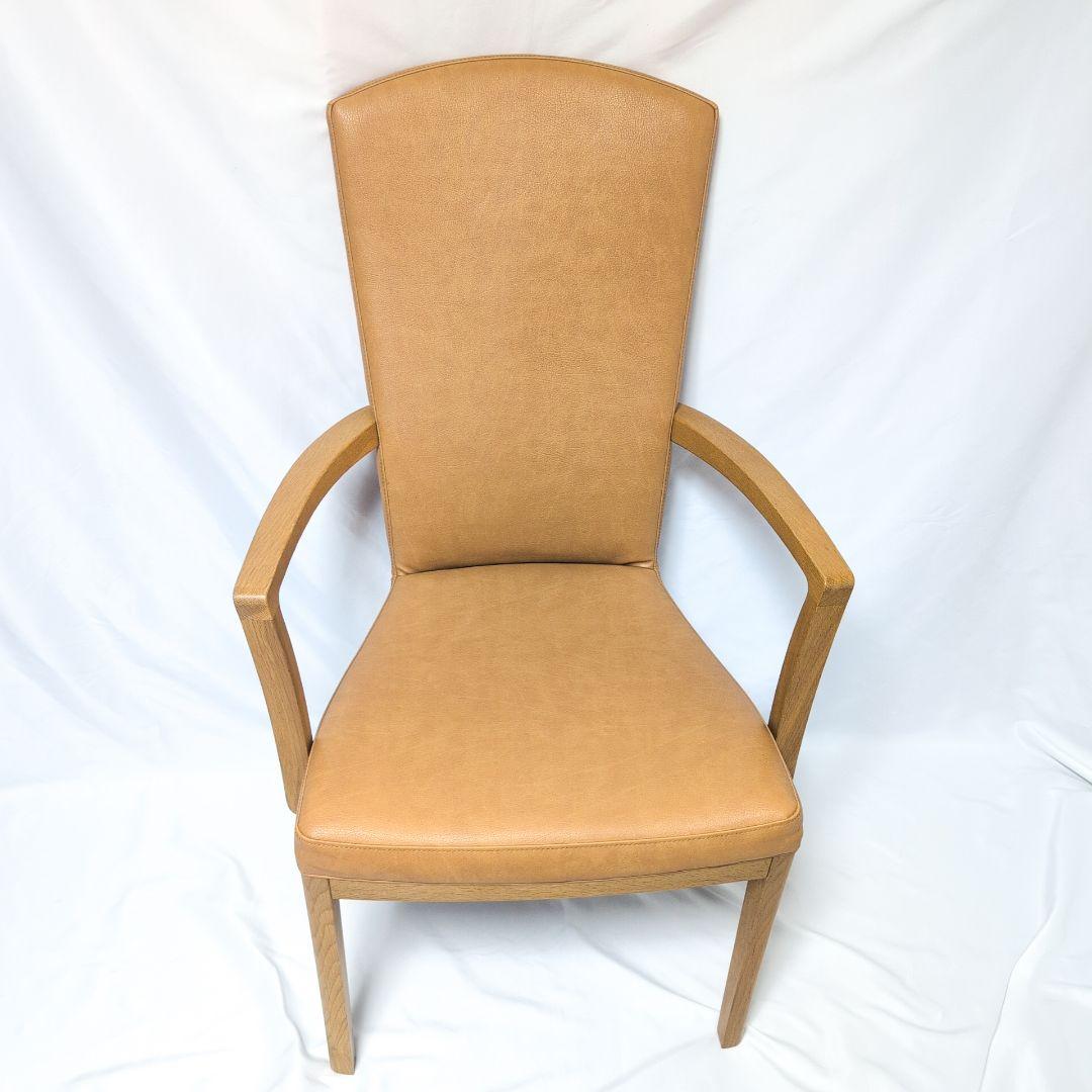 カリモク　ハイバックアームチェア　CT7800 合皮　２脚セット