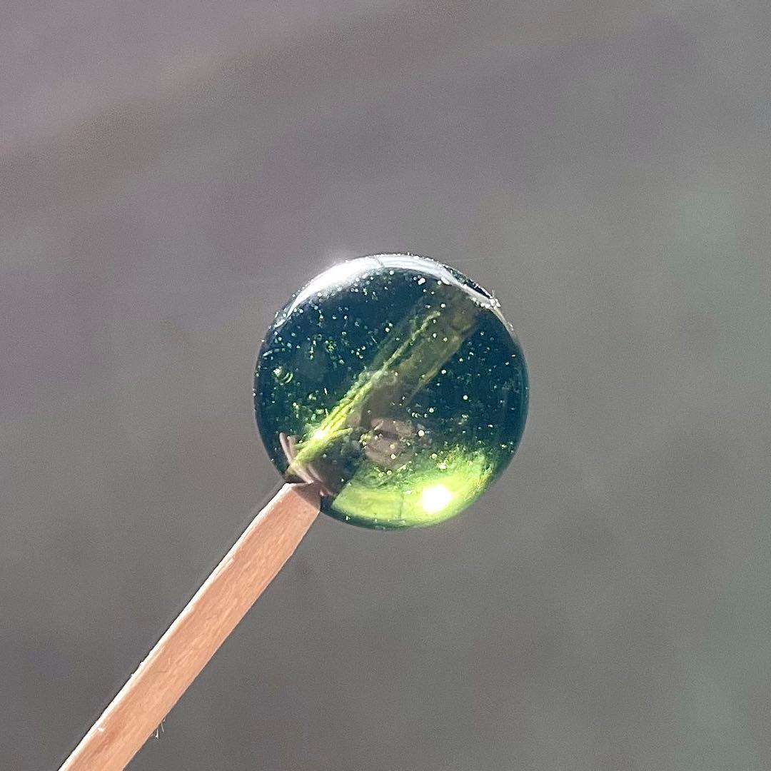 マ*エ様 モルダバイト　鑑別　大玉　11.6ミリ