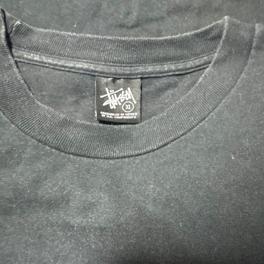 STUSSY グラフィックTシャツ XL ブラック - メルカリ