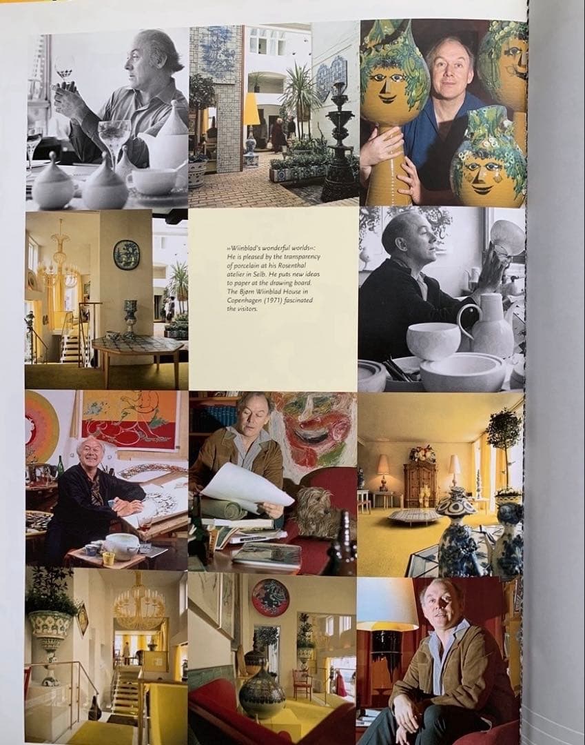 ビヨンヴィンブラッド　大型二モール社ビンテージの珍しい赤色の少女飾皿素敵です！