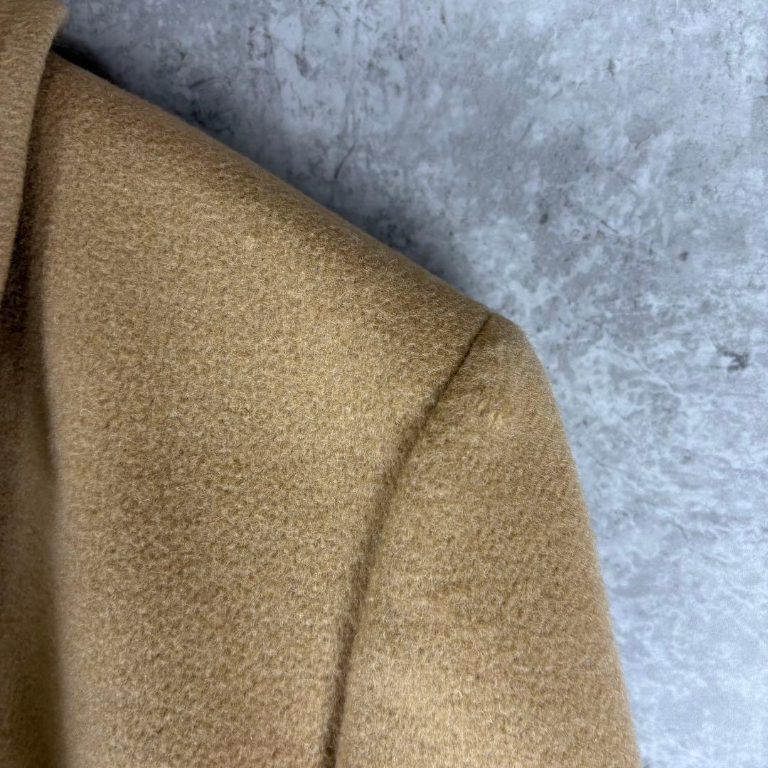 アクアスキュータム　Aquascutum キャメル 100% バルカラー　コート