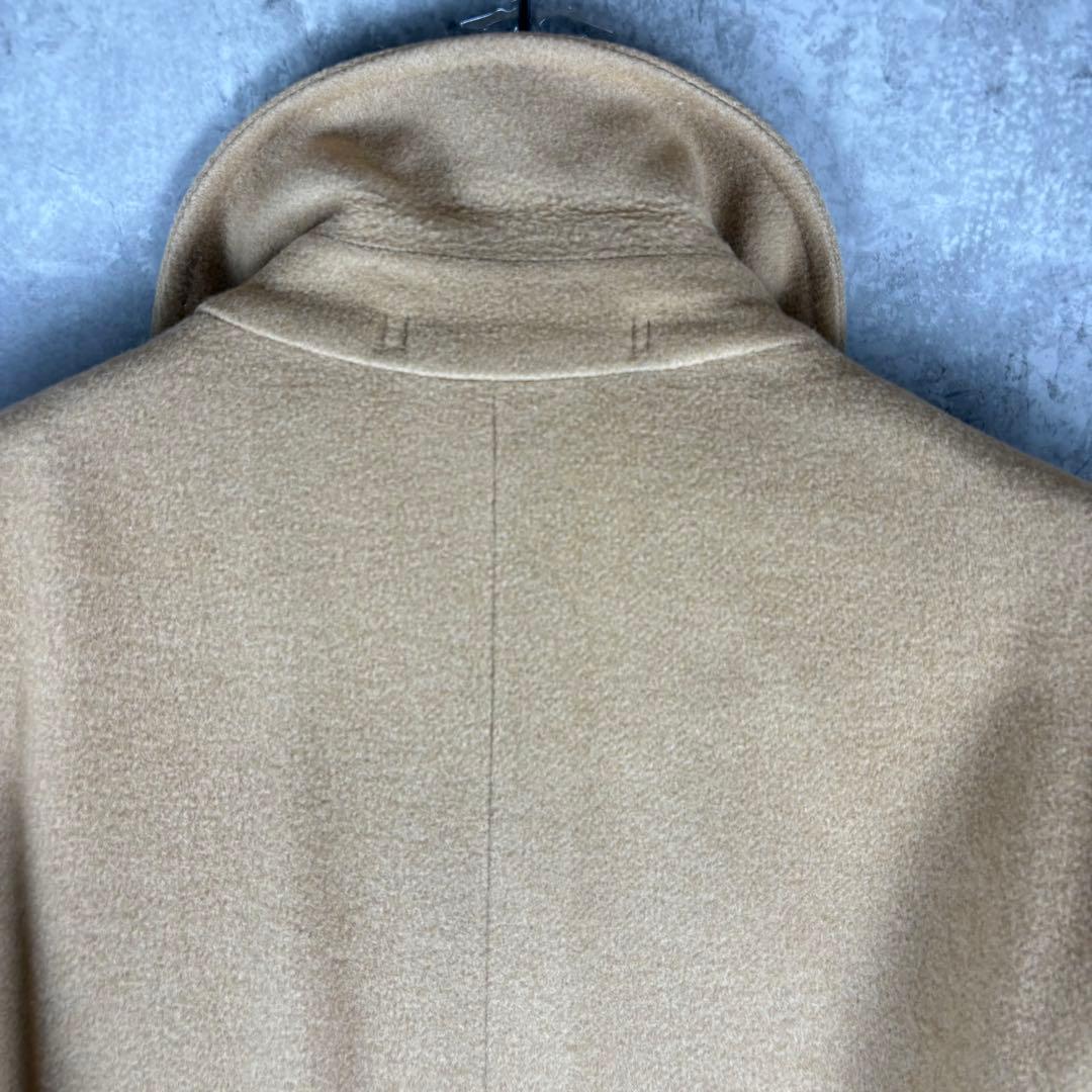 アクアスキュータム　Aquascutum キャメル 100% バルカラー　コート